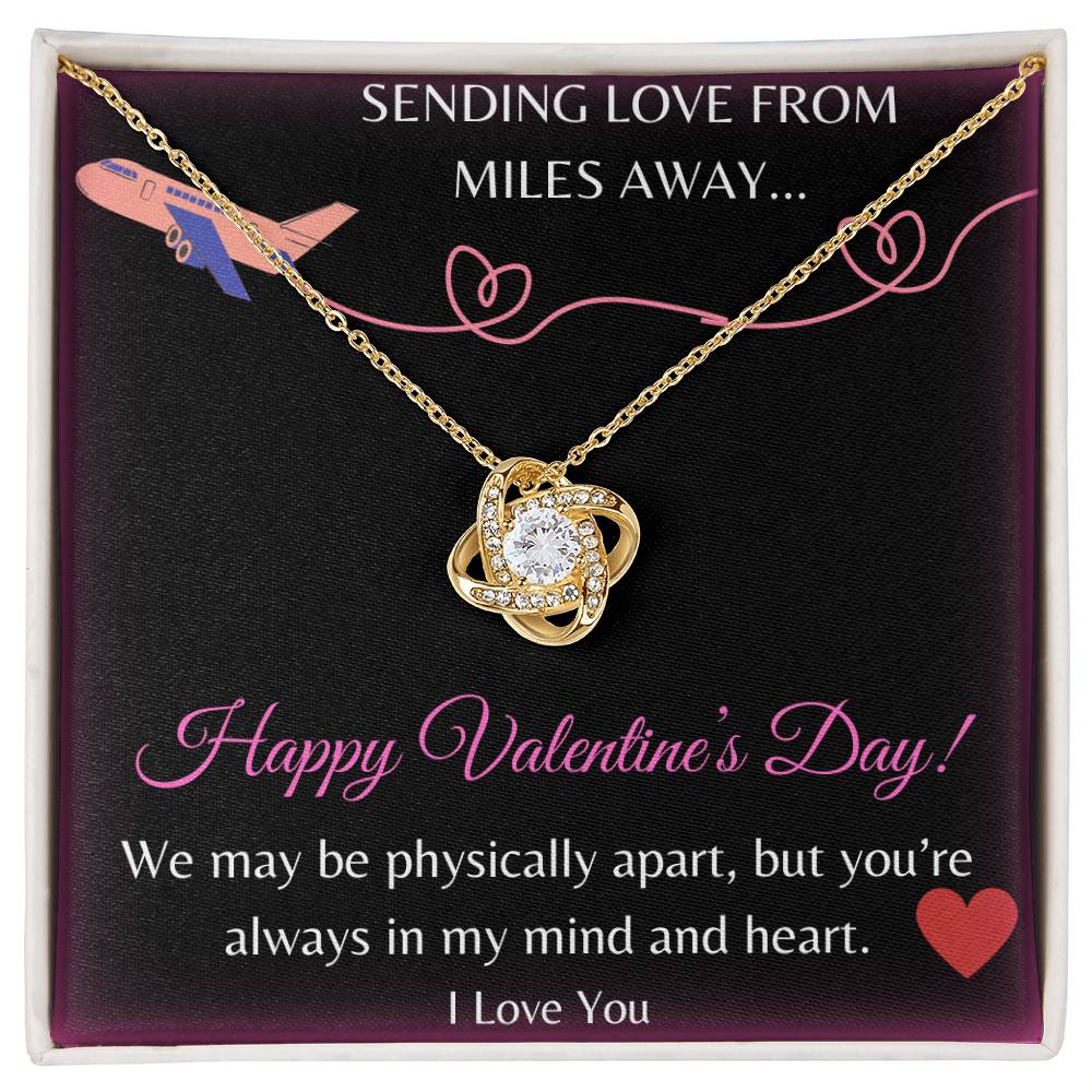 Sending Love From Miles Away I  14k white gold over stainless steel or 18k yellow gold over stainless steel
