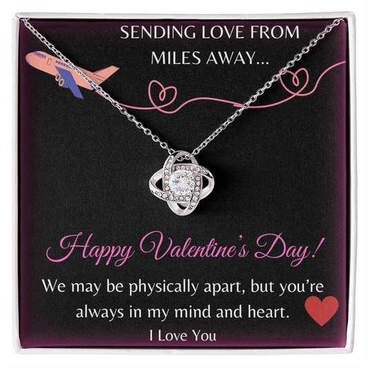 Sending Love From Miles Away I  14k white gold over stainless steel or 18k yellow gold over stainless steel